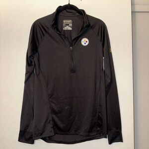 Under Armour Pittsburgh Steelers Pullover Quarter Zip Size Medium (slim fit)